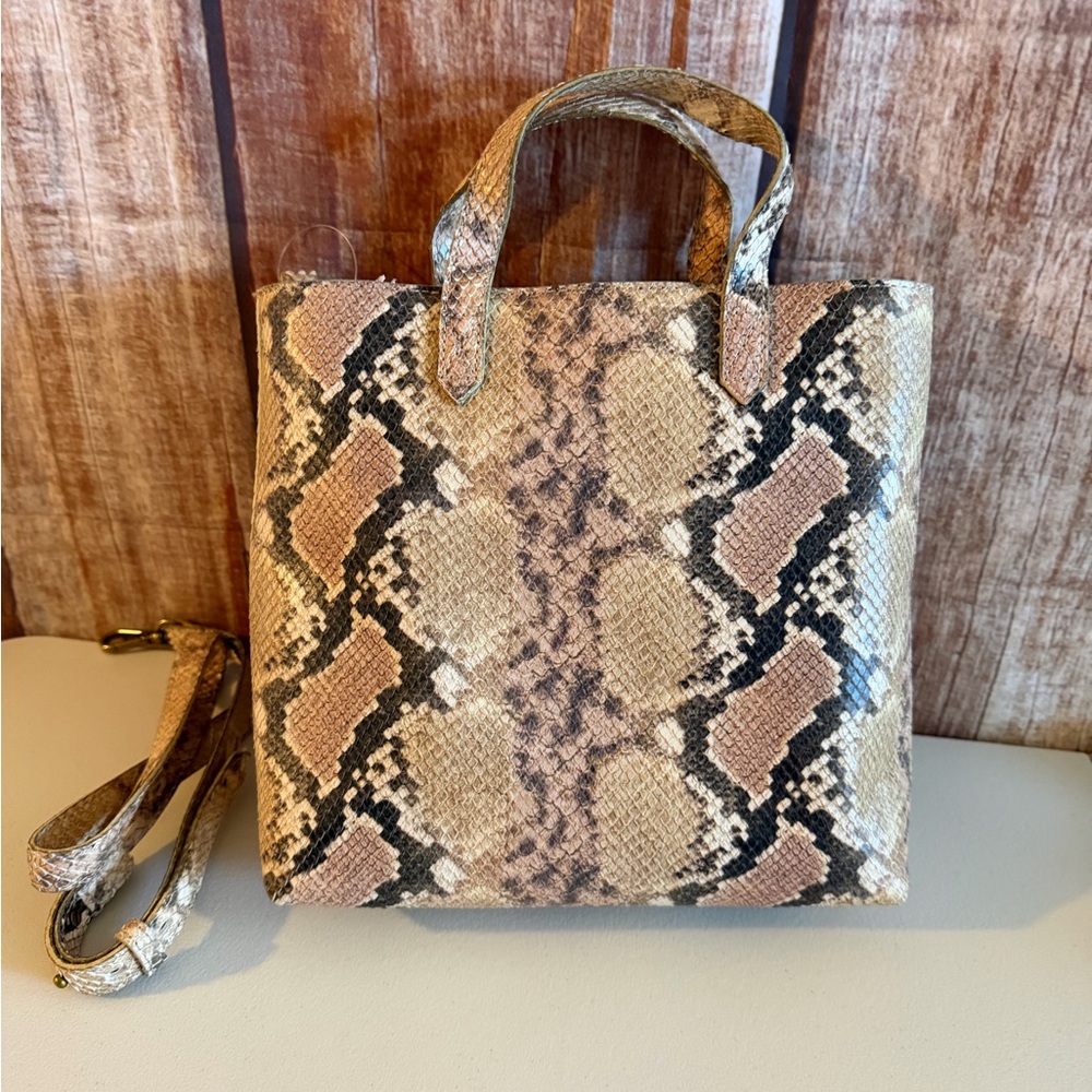 Snakeskin Pattern Tote Bag